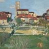 GENEVIEVE ZONDERVAN (1922-2013) FRENCH POST IMPRESSIONIST OIL PAINTING -