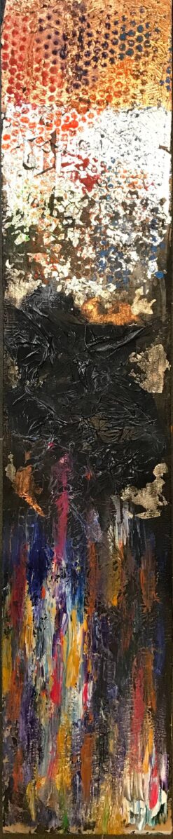 Fusion - Stunning Large British Abstract Collage Painting