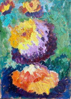Impressionist Oil Painting French Painting Abstract Flower