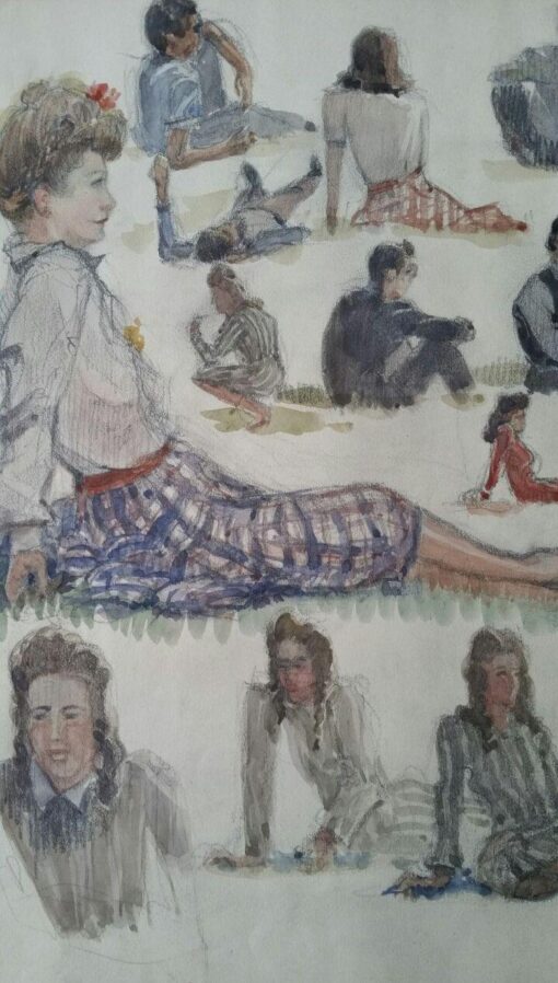 Ecole de Paris Mid 1900-1999: Wartime Figures