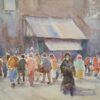 Mid 1900-1999 Belgium. Gent, a Morning Market