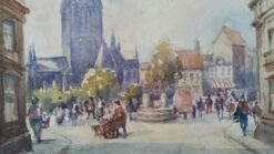 Mid 1900-1999 Belgium, Ghent, St Nicholas Church