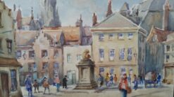 Mid 1900-1999, Belgium, a Morning in Bruges