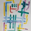 French Expressionist Abstract Original Painting Artists Studio Provenance