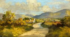 The Mourne Mountains County Down Ireland Signed Original Irish Oil Painting
