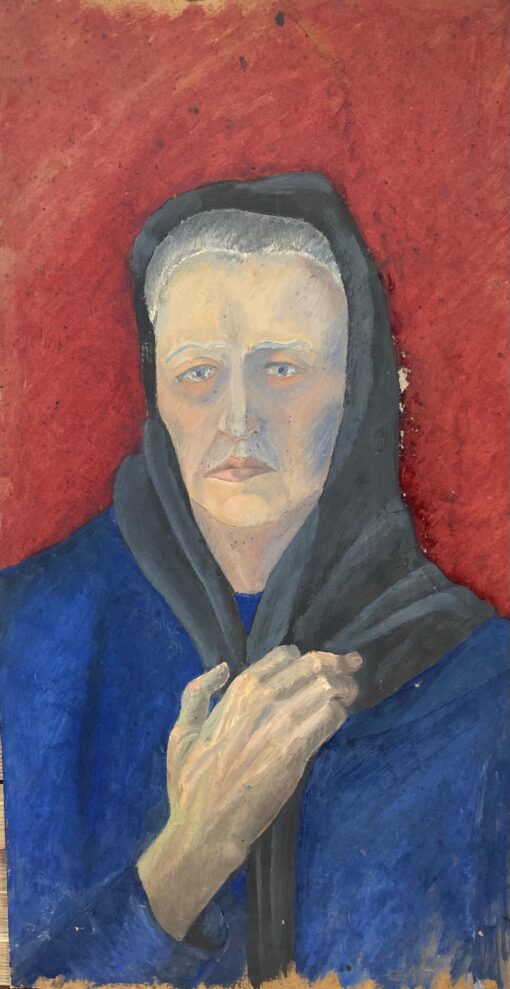 GENEVIEVE ZONDERVAN (1922-2013) FRENCH OIL PAINTING -