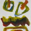 French Expressionist Abstract Original Painting Artists Studio Provenance