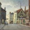 British Impressionist Painting Sleepy Town