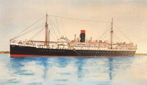 Imerethie II, signed oil painting