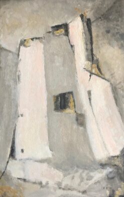 French Expressionist Abstract Oil Painting