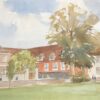 Salisbury, original British watercolour painting