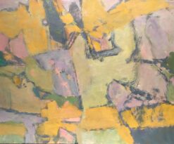 Parisian Abstract Expressionist Original Oil Painting
