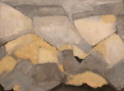 Lictoral, French Expressionist Abstract Oil Painting