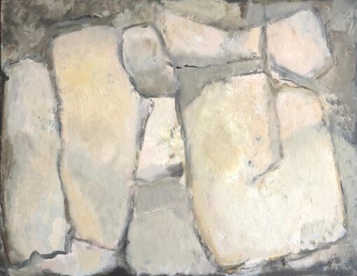 French Expressionist Abstract Oil Painting
