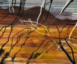 Stunning Large British Abstract Painting