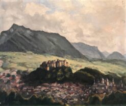 Salburg 1934 Signed French Post Impressionist Oil Painting