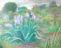 The Vegetable Garden Huge Still Life Signed Large French Oil Painting