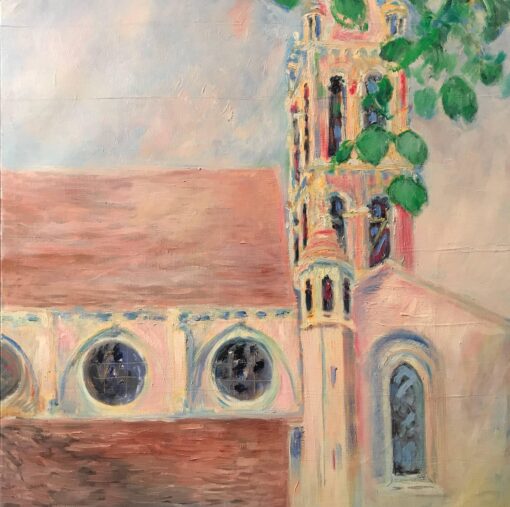 French Post-Impressionist Signed Oil Painting