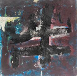 French Expressionist Abstract Original Painting Artists Studio Provenance