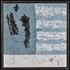 Large 1900-1999 Modernist Abstract Oil Painting by Lily Huang