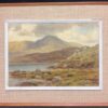 Killary Bay Leenane Connemara Ireland Antique Oil Painting Lake Landscape
