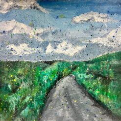 Contemporary British Cornish Coastal Track Landscape