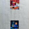 CLAUDE LAGOUCHE (1943-2020) ORIGNAL 1970'S FRENCH CUBIST ABSTRACT COLLAGE WORK