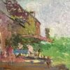 MAURICE MAZEILIE - FRENCH IMPRESSIONIST SIGNED OIL - GREEN LANDSCAPE