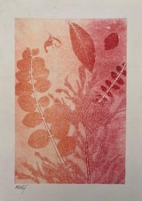 Autumnal Color Acrylic Painting Contemporary British Autumn Leaves