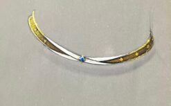 Original Parisian Vintage Jewelry Design Art by Van Cleef & Boucheron Designer