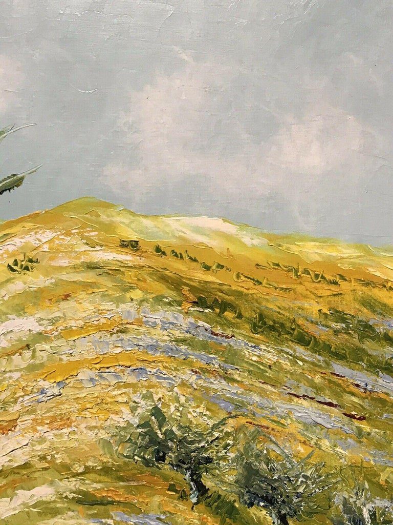 Gerard Laime Signed French Post Impressionist Provence Olive Tree Landscape Oil - Image 5