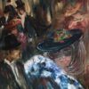 Night at the Saloon, Stylised Portrait, High Society, Signed Oil Painting