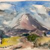 Mountainous Landscape Provence French Expressionist Original Painting