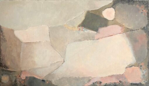 Parisian Abstract Expressionist Original Oil Painting -