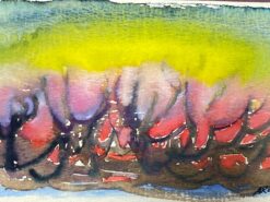 Colourful Abstract, French Expressionist Original Painting