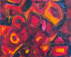 SALLY BRADSHAW (b.1962) CONTEMPORARY ABSTRACT BRITISH PAINTING - COLOURS