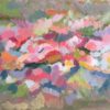French Floral Abstract, Signed Oil Painting