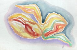 Colourful Abstract, French Expressionist Original Painting