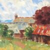 Old Farmhouse, Medium Sized,  Oil Painting