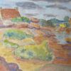 1940's Provence Painting French Light Landscape  - Post Impressionist artist