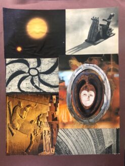 20th Paris School Collage Cutout Artwork Wonderful Interior Design options!