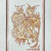 1950's Modernist/ Cubist Painting - Greek Figure Swarmed By Creatures
