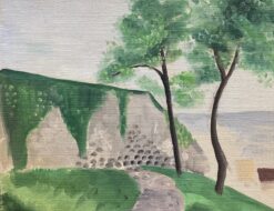 GENEVIEVE ZONDERVAN (1922-2013) FRENCH POST IMPRESSIONIST OIL PAINTING