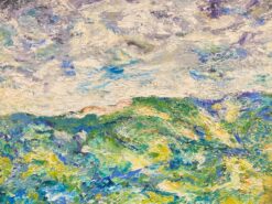 1900-1999 Original French Expressionist Oil Painting Explosion of Colors