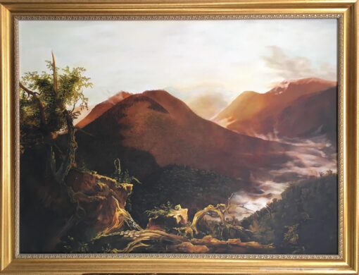 Sunrise in the Catskills Huge Oil Painting
