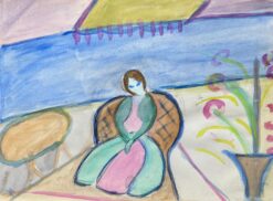 Mid 1900-1999 French Fauvist Painting - Amazing Colors - pupil of Andre Lhote