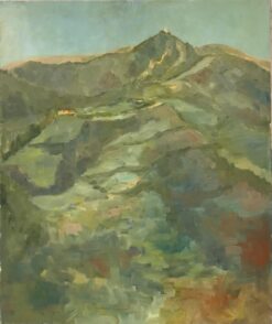 Mid 1900-1999 French Hill Top Building in Mountainous Provencal Landscape