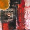 ‘Sun 1’  British Huge Abstract Oil Painting Expressionist Composition