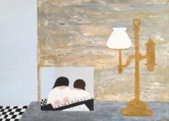 ‘Piano Lesson’ abstract Oil Painting