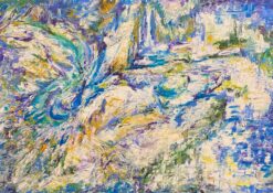 1900-1999 Original French Expressionist Oil - Wacky Textured Painting
